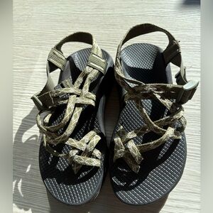 Chaco Trail Sandals Olive Green | Women’s 7 | Adjustable Straps